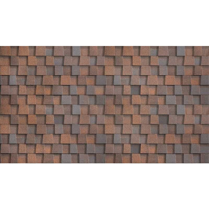 Гибкая черепица многослойная Технониколь Шинглас Джаз Севилья